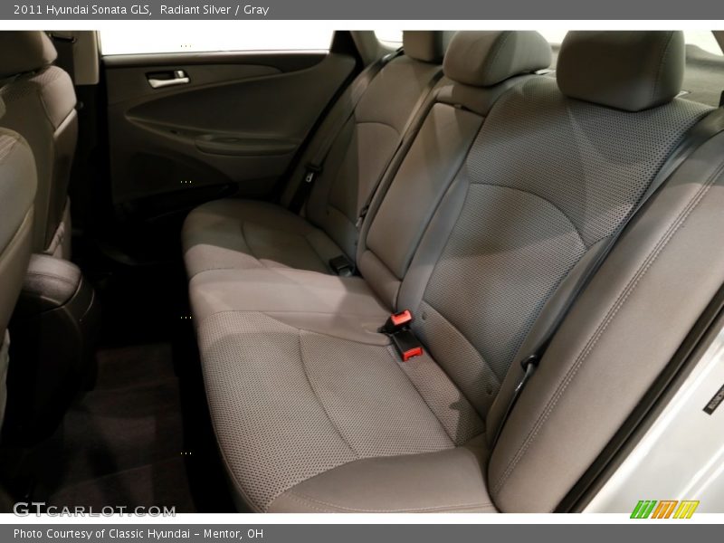 Radiant Silver / Gray 2011 Hyundai Sonata GLS