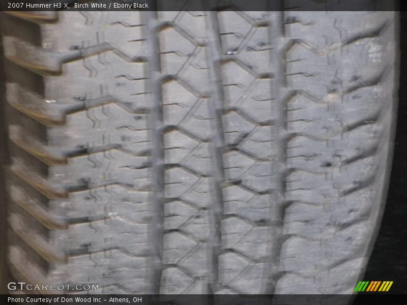 Birch White / Ebony Black 2007 Hummer H3 X