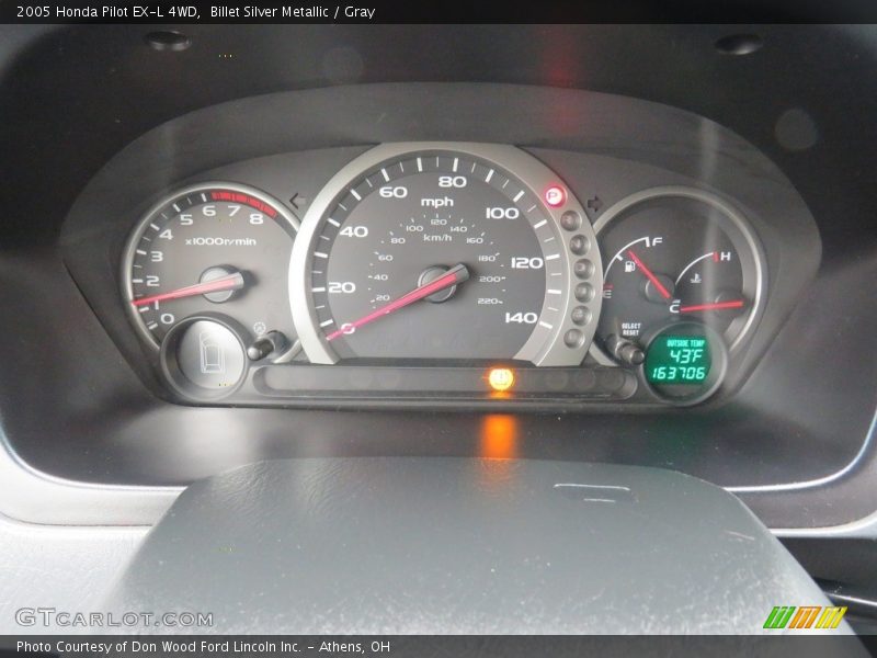 Billet Silver Metallic / Gray 2005 Honda Pilot EX-L 4WD