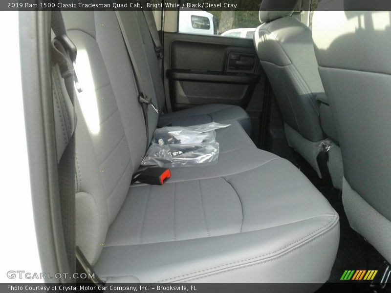 Bright White / Black/Diesel Gray 2019 Ram 1500 Classic Tradesman Quad Cab