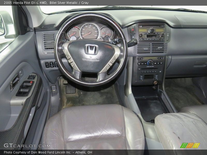 Billet Silver Metallic / Gray 2005 Honda Pilot EX-L 4WD