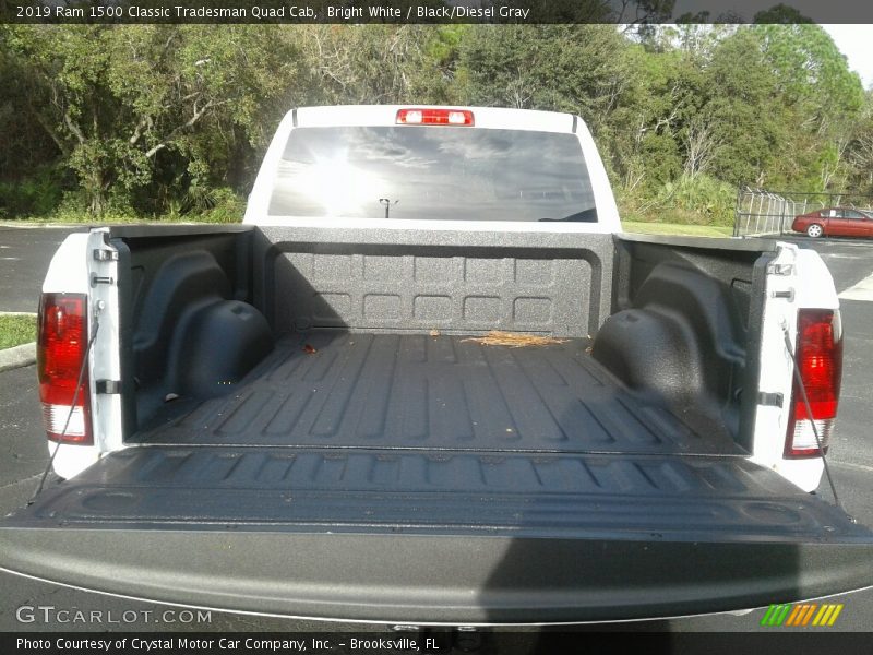 Bright White / Black/Diesel Gray 2019 Ram 1500 Classic Tradesman Quad Cab