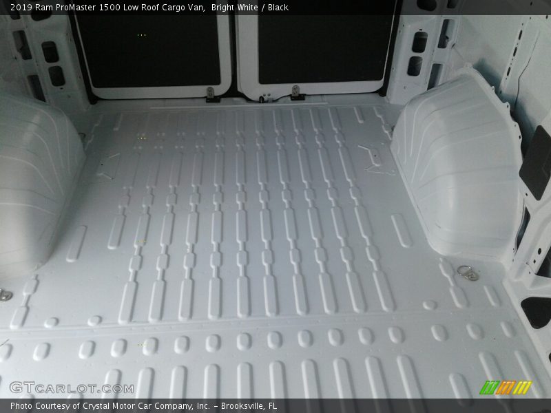 Bright White / Black 2019 Ram ProMaster 1500 Low Roof Cargo Van