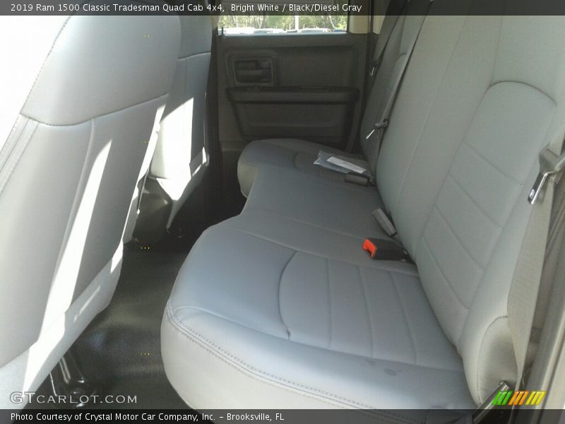 Bright White / Black/Diesel Gray 2019 Ram 1500 Classic Tradesman Quad Cab 4x4