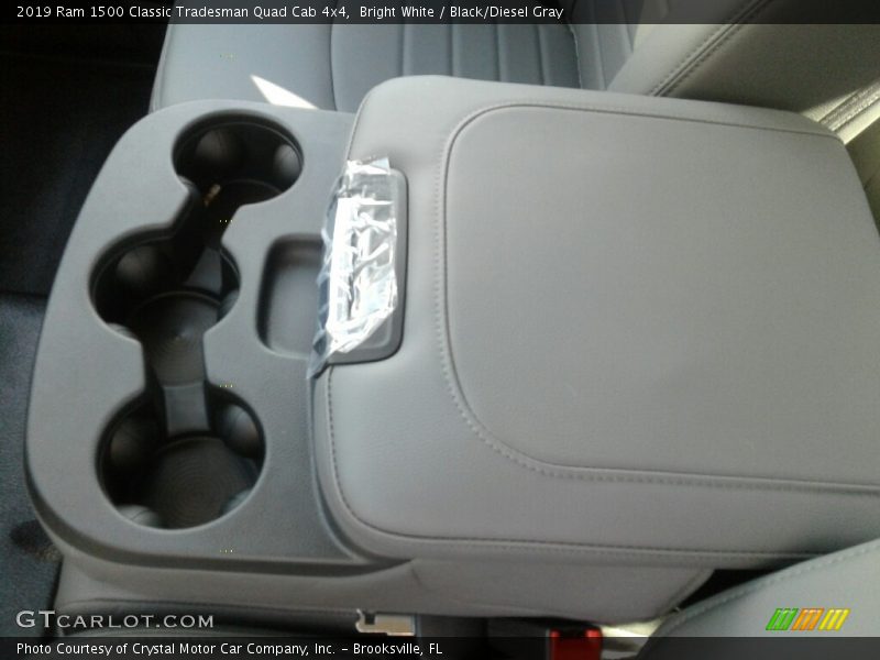 Bright White / Black/Diesel Gray 2019 Ram 1500 Classic Tradesman Quad Cab 4x4
