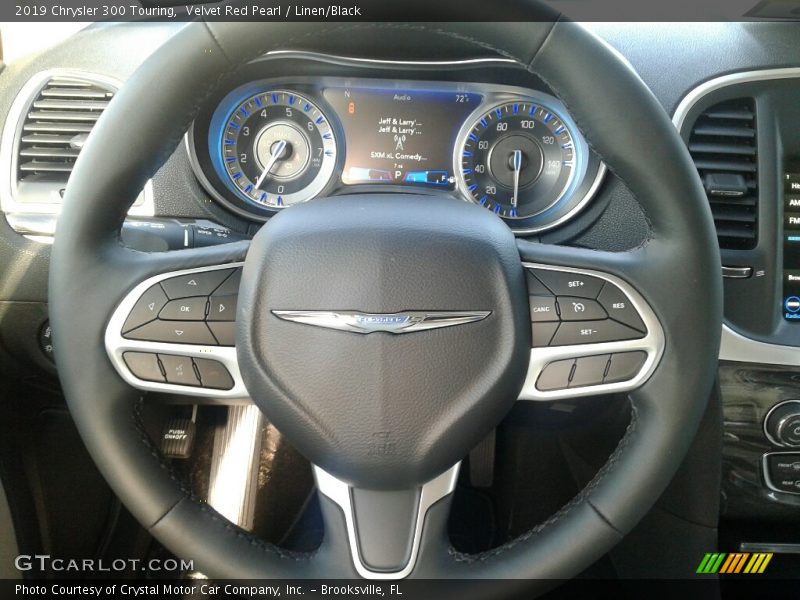 Velvet Red Pearl / Linen/Black 2019 Chrysler 300 Touring