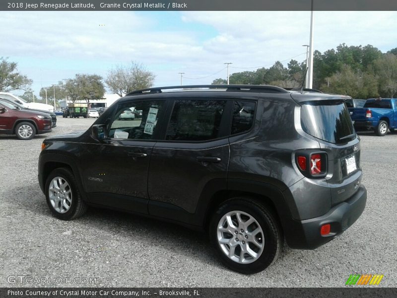 Granite Crystal Metallic / Black 2018 Jeep Renegade Latitude