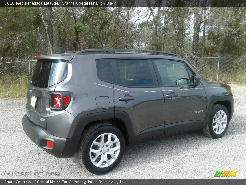 Granite Crystal Metallic / Black 2018 Jeep Renegade Latitude