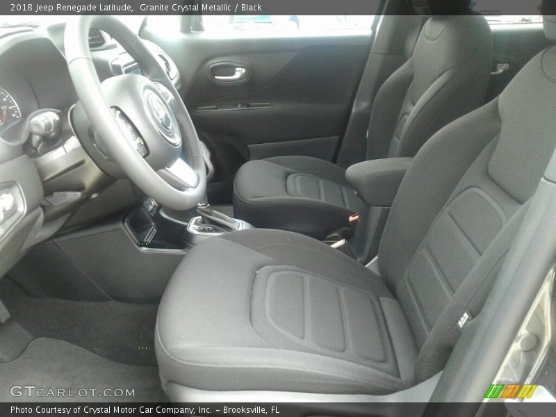 Granite Crystal Metallic / Black 2018 Jeep Renegade Latitude