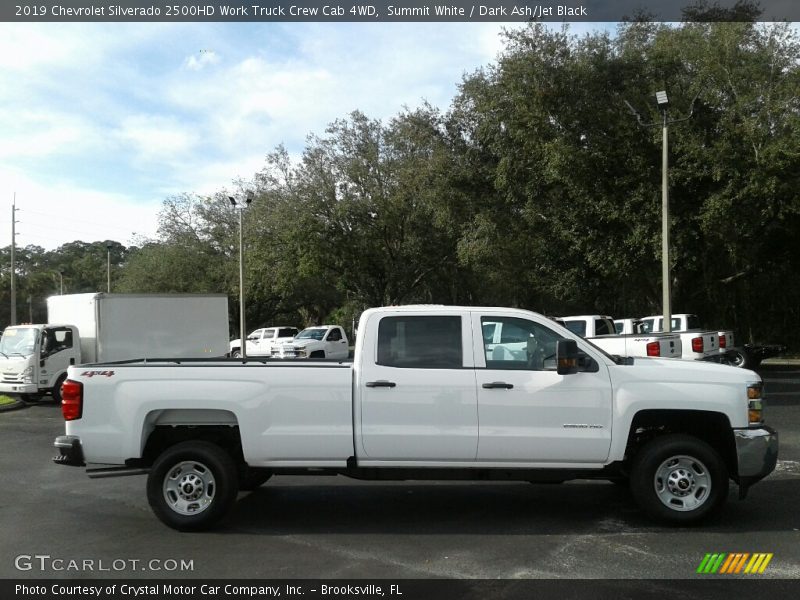 Summit White / Dark Ash/Jet Black 2019 Chevrolet Silverado 2500HD Work Truck Crew Cab 4WD