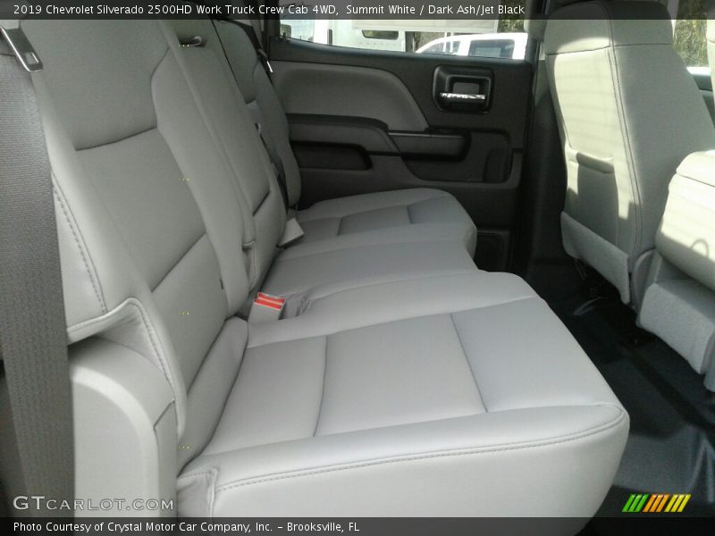 Summit White / Dark Ash/Jet Black 2019 Chevrolet Silverado 2500HD Work Truck Crew Cab 4WD