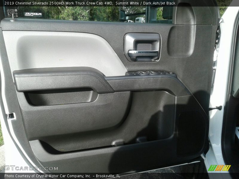Summit White / Dark Ash/Jet Black 2019 Chevrolet Silverado 2500HD Work Truck Crew Cab 4WD