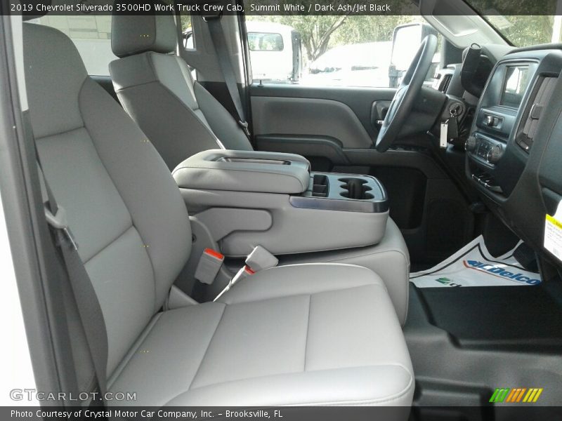 Front Seat of 2019 Silverado 3500HD Work Truck Crew Cab