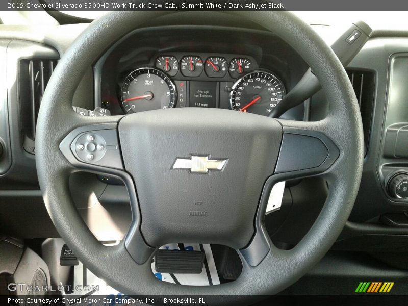  2019 Silverado 3500HD Work Truck Crew Cab Steering Wheel