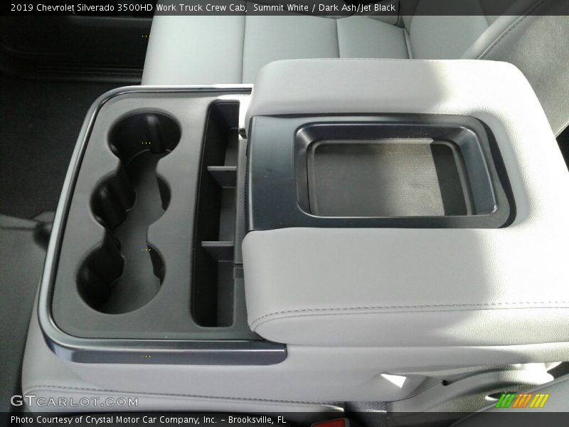 Summit White / Dark Ash/Jet Black 2019 Chevrolet Silverado 3500HD Work Truck Crew Cab