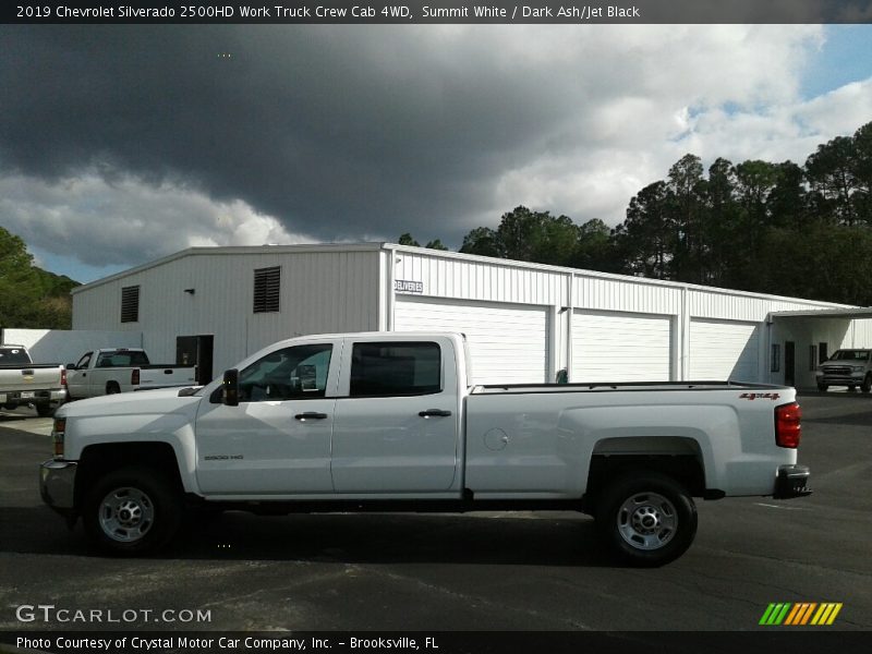 Summit White / Dark Ash/Jet Black 2019 Chevrolet Silverado 2500HD Work Truck Crew Cab 4WD