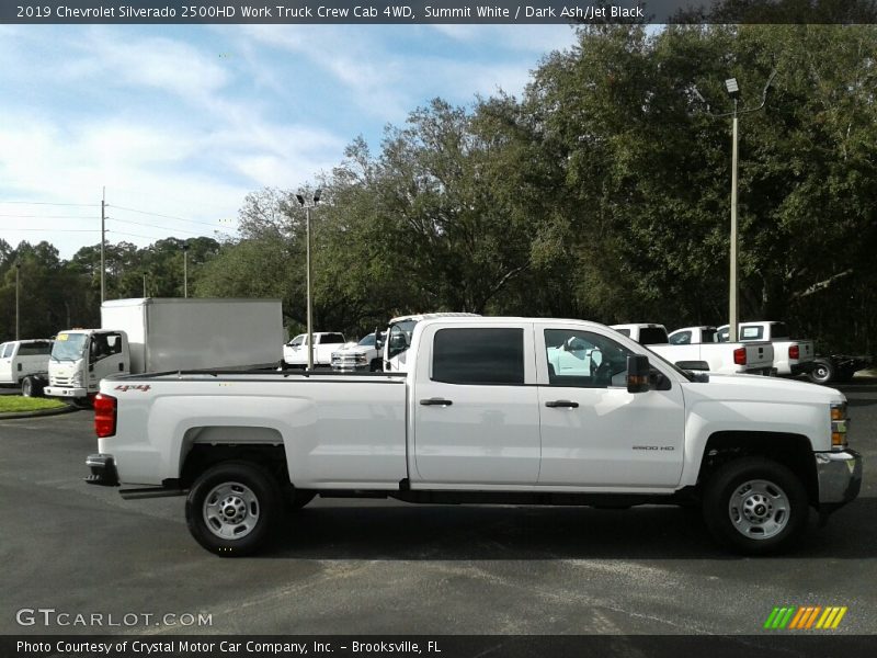 Summit White / Dark Ash/Jet Black 2019 Chevrolet Silverado 2500HD Work Truck Crew Cab 4WD