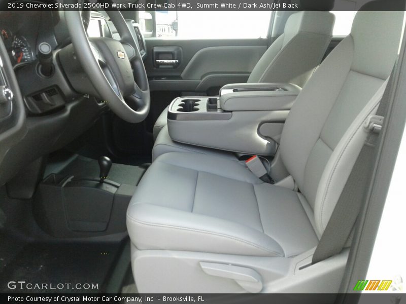Summit White / Dark Ash/Jet Black 2019 Chevrolet Silverado 2500HD Work Truck Crew Cab 4WD