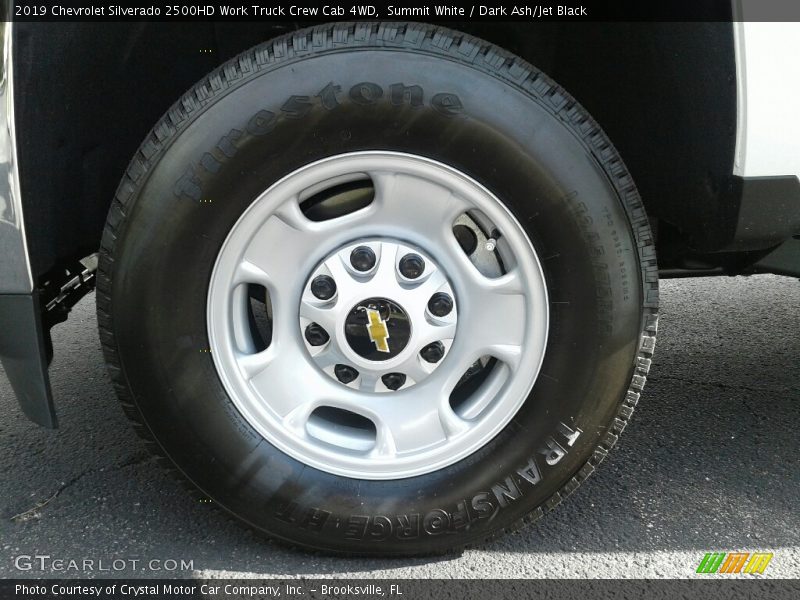 Summit White / Dark Ash/Jet Black 2019 Chevrolet Silverado 2500HD Work Truck Crew Cab 4WD