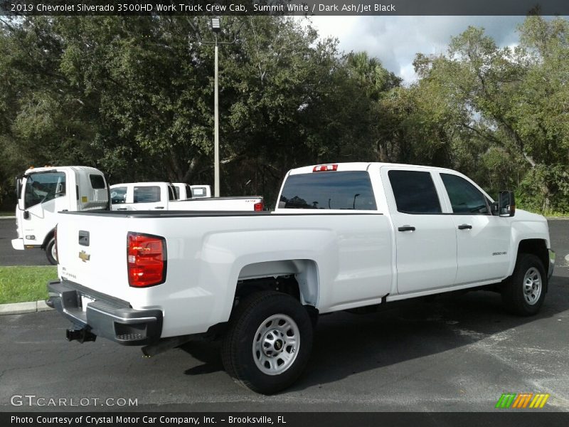 Summit White / Dark Ash/Jet Black 2019 Chevrolet Silverado 3500HD Work Truck Crew Cab