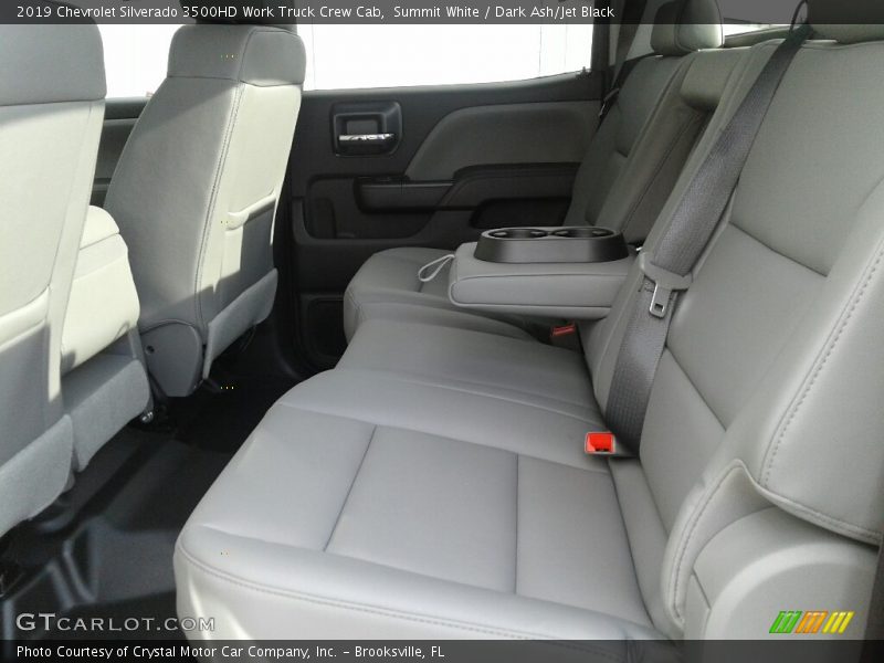 Summit White / Dark Ash/Jet Black 2019 Chevrolet Silverado 3500HD Work Truck Crew Cab