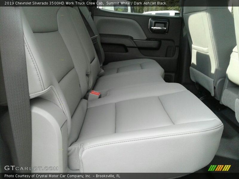 Summit White / Dark Ash/Jet Black 2019 Chevrolet Silverado 3500HD Work Truck Crew Cab
