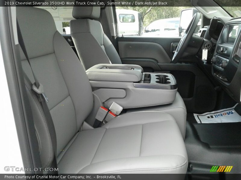 Summit White / Dark Ash/Jet Black 2019 Chevrolet Silverado 3500HD Work Truck Crew Cab
