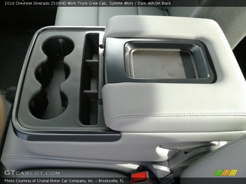 Summit White / Dark Ash/Jet Black 2019 Chevrolet Silverado 3500HD Work Truck Crew Cab