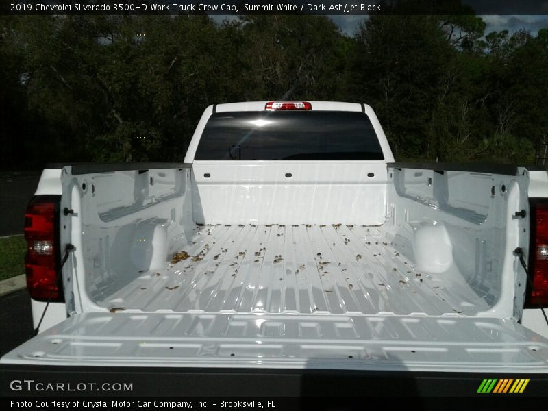 Summit White / Dark Ash/Jet Black 2019 Chevrolet Silverado 3500HD Work Truck Crew Cab