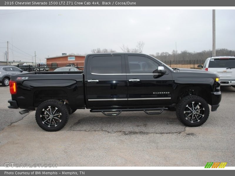 Black / Cocoa/Dune 2016 Chevrolet Silverado 1500 LTZ Z71 Crew Cab 4x4