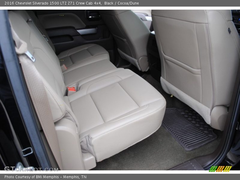 Black / Cocoa/Dune 2016 Chevrolet Silverado 1500 LTZ Z71 Crew Cab 4x4
