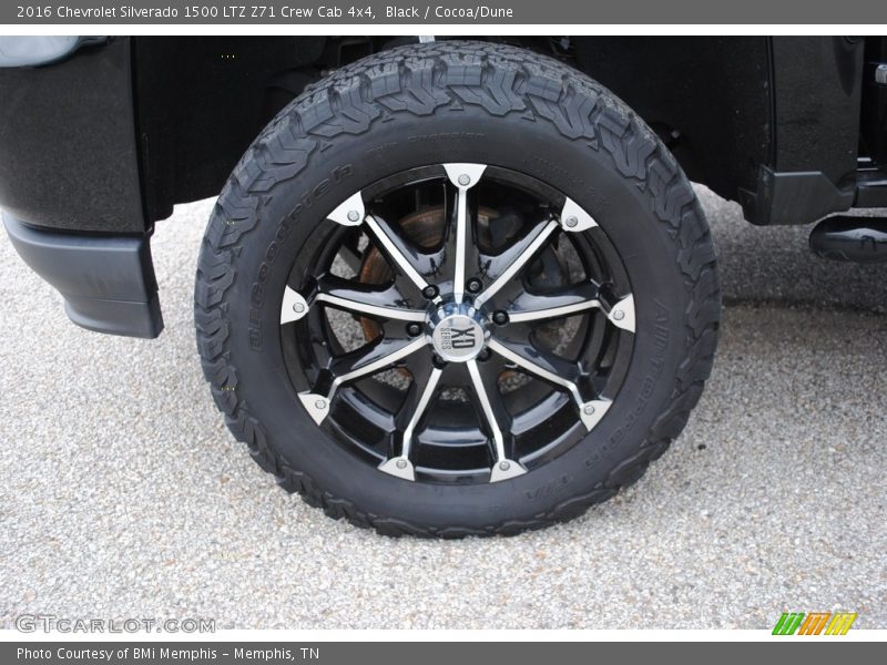 Black / Cocoa/Dune 2016 Chevrolet Silverado 1500 LTZ Z71 Crew Cab 4x4