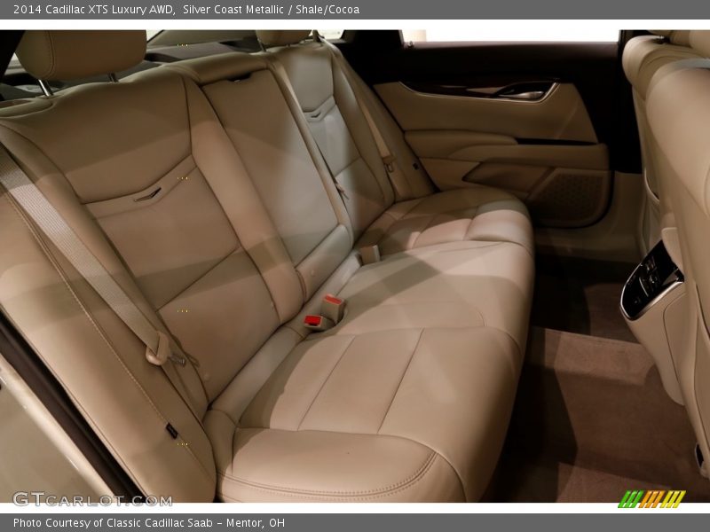 Silver Coast Metallic / Shale/Cocoa 2014 Cadillac XTS Luxury AWD