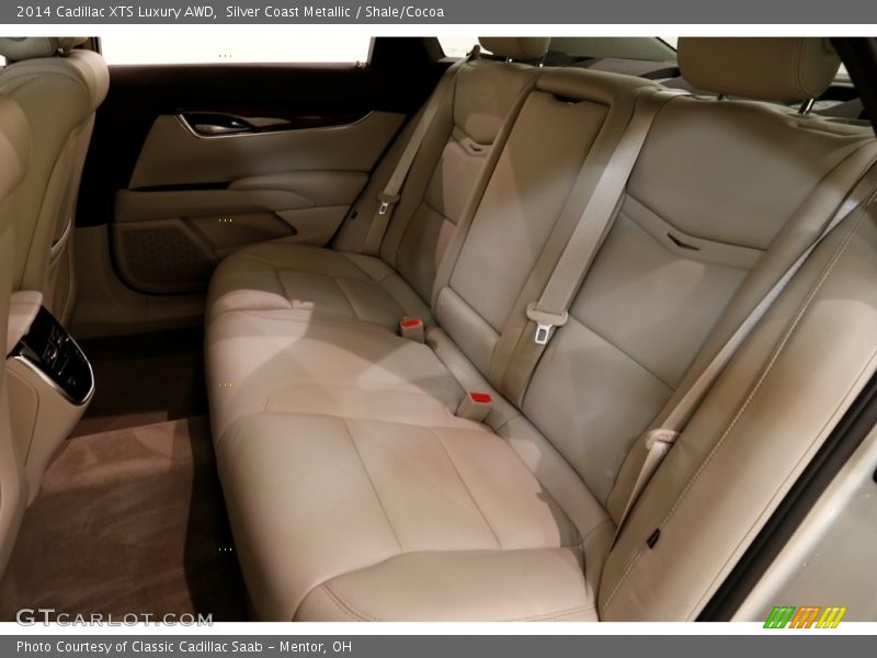 Silver Coast Metallic / Shale/Cocoa 2014 Cadillac XTS Luxury AWD