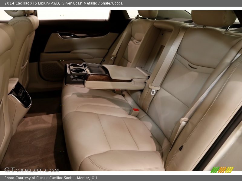 Silver Coast Metallic / Shale/Cocoa 2014 Cadillac XTS Luxury AWD