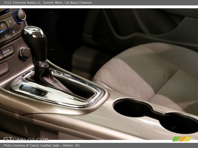 Summit White / Jet Black/Titanium 2013 Chevrolet Malibu LS