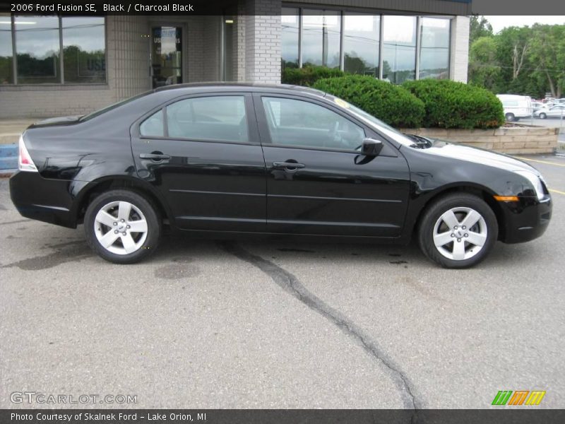 Black / Charcoal Black 2006 Ford Fusion SE