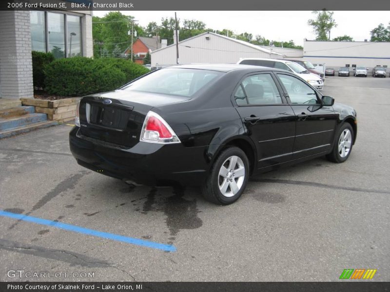 Black / Charcoal Black 2006 Ford Fusion SE