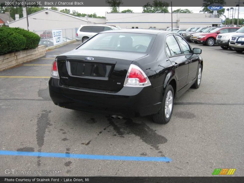 Black / Charcoal Black 2006 Ford Fusion SE