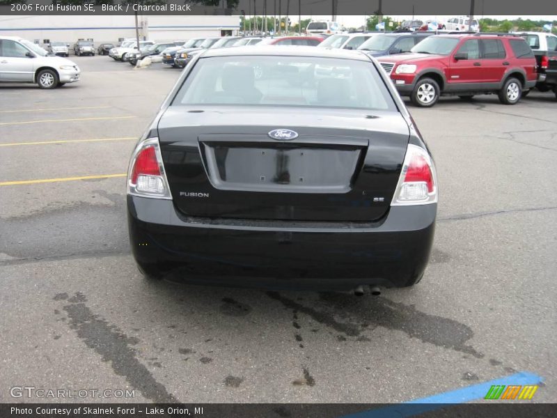 Black / Charcoal Black 2006 Ford Fusion SE