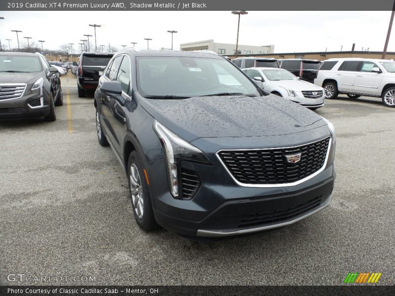 Shadow Metallic / Jet Black 2019 Cadillac XT4 Premium Luxury AWD