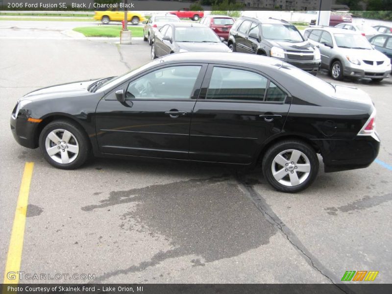 Black / Charcoal Black 2006 Ford Fusion SE
