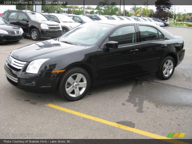 Black / Charcoal Black 2006 Ford Fusion SE
