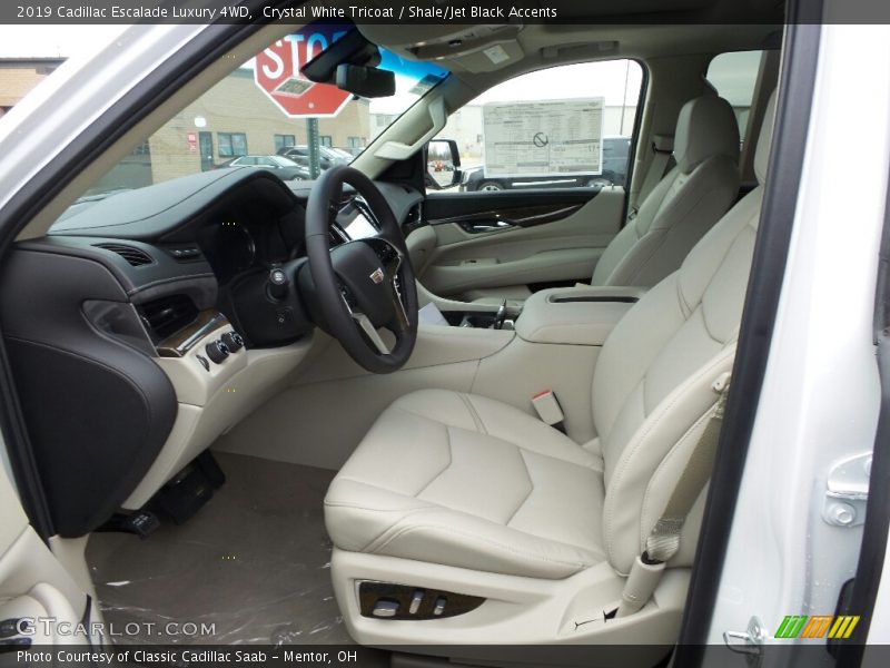 Front Seat of 2019 Escalade Luxury 4WD