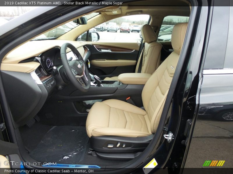 Front Seat of 2019 XT5 Platinum AWD