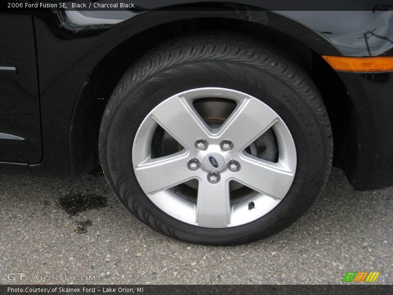 Black / Charcoal Black 2006 Ford Fusion SE