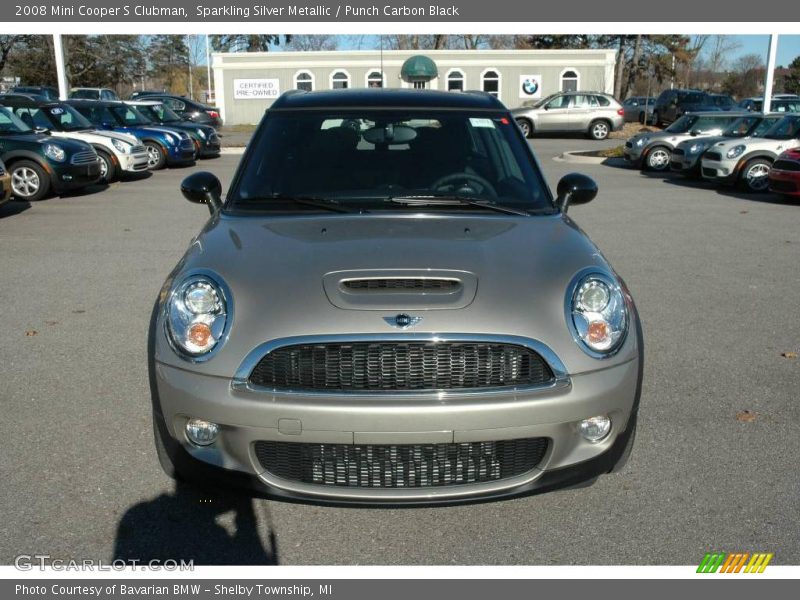 Sparkling Silver Metallic / Punch Carbon Black 2008 Mini Cooper S Clubman