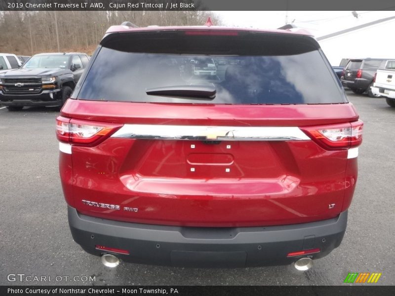 Cajun Red Tintcoat / Jet Black 2019 Chevrolet Traverse LT AWD