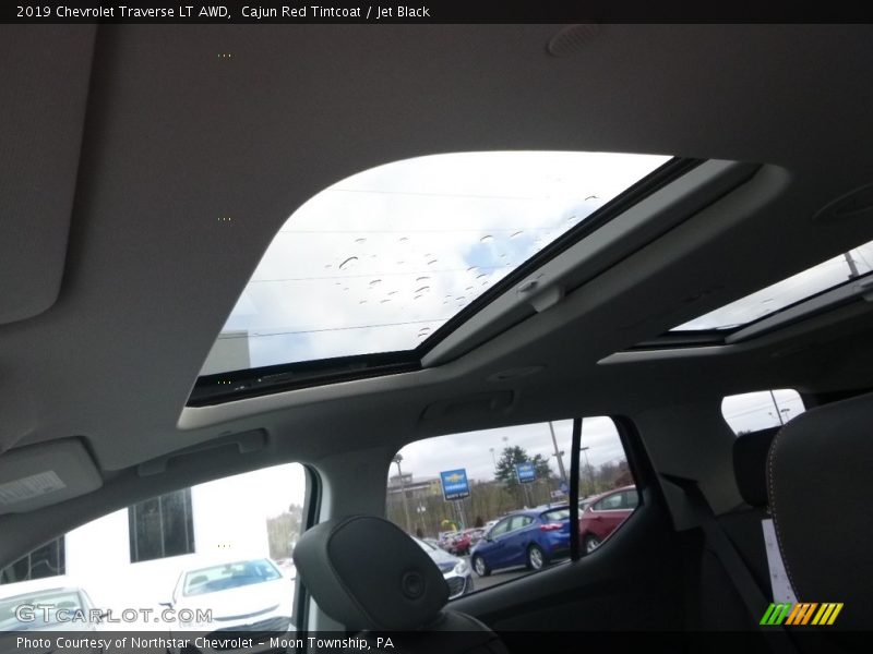 Cajun Red Tintcoat / Jet Black 2019 Chevrolet Traverse LT AWD