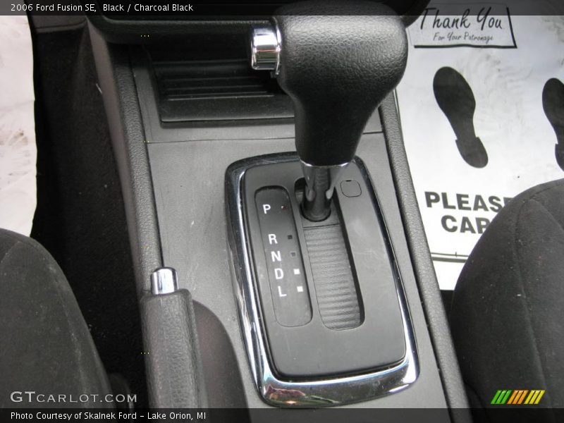Black / Charcoal Black 2006 Ford Fusion SE
